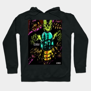 Superman “Captivity” Brainiac portrait (digital) Hoodie